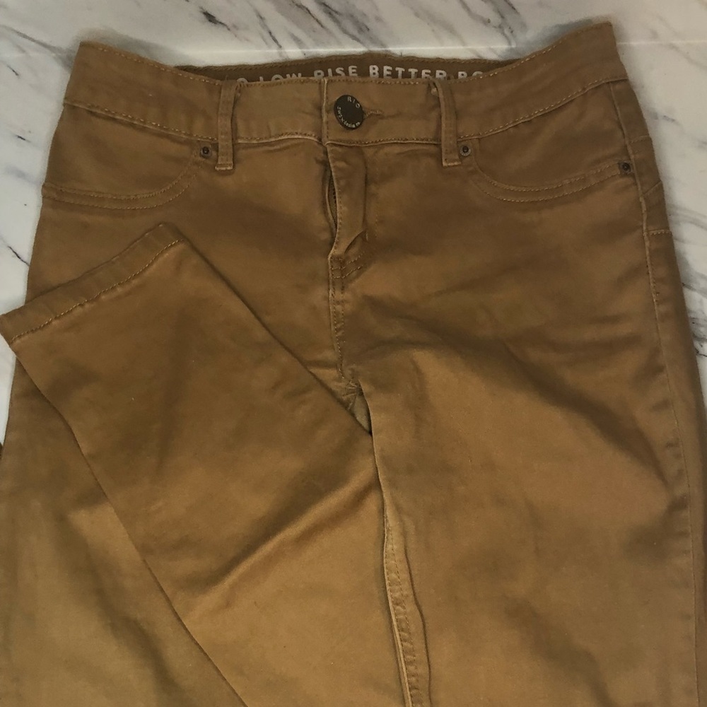 #9 Rio Low Rise Better Booty Jeggings- (Brown) - Picture 4 of 8